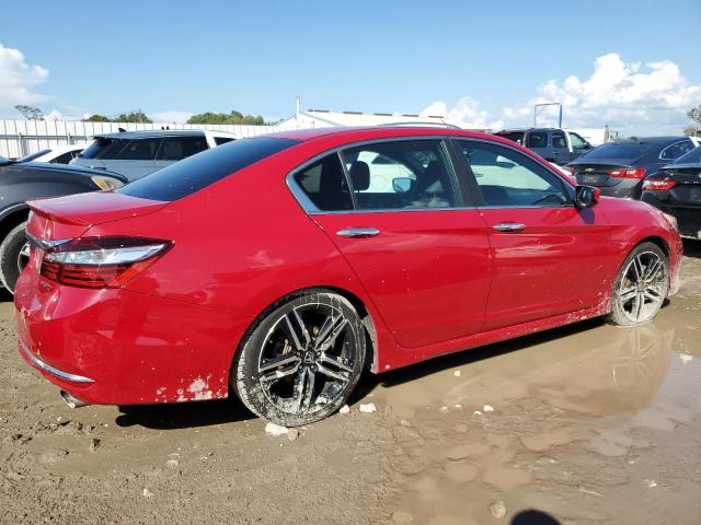 1HGCR2F5XGA080074 - 2016 HONDA ACCORD SPORT RED photo 3