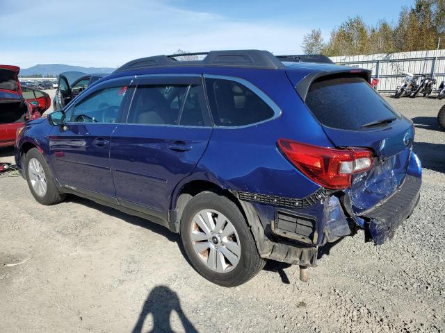 4S4BSADC9F3341025 - 2015 SUBARU OUTBACK 2.5I PREMIUM BLUE photo 2