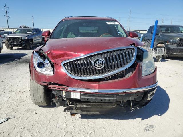 5GAKRCED0BJ343692 - 2011 BUICK ENCLAVE CXL RED photo 5