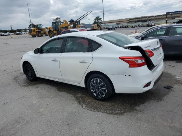 3N1AB7AP4GY240139 - 2016 NISSAN SENTRA S WHITE photo 2