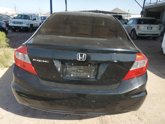 19XFB2F92CE305050 - 2012 HONDA CIVIC EXL შავი ფოტო 6