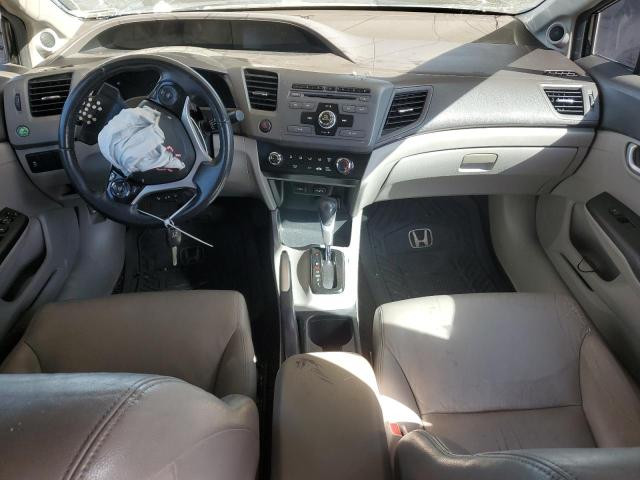 19XFB2F92CE305050 - 2012 HONDA CIVIC EXL შავი ფოტო 8