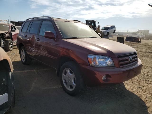 JTEEP21A170220743 - 2007 TOYOTA HIGHLANDER SPORT RED photo 4