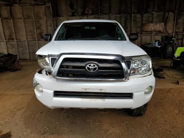 5TELU42N65Z004093 - 2005 TOYOTA TACOMA DOUBLE CAB WHITE photo 5