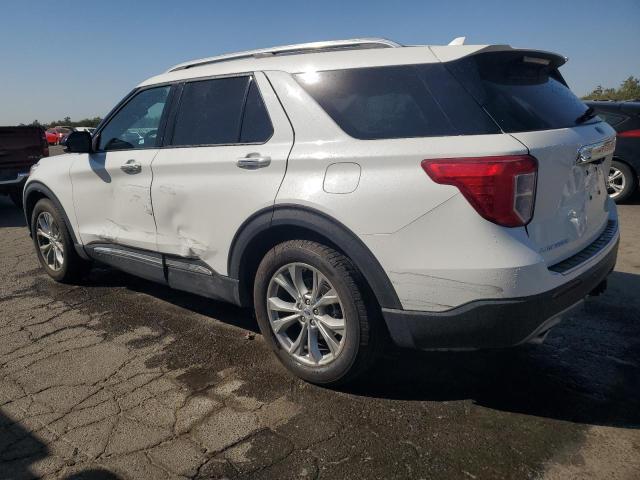 1FMSK7FH9MGA33693 - 2021 FORD EXPLORER LIMITED WHITE photo 2