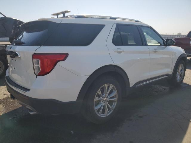 1FMSK7FH9MGA33693 - 2021 FORD EXPLORER LIMITED WHITE photo 3