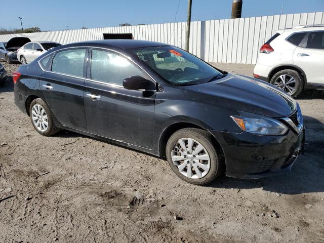 3N1AB7AP3HL664068 - 2017 NISSAN SENTRA S BLACK photo 4