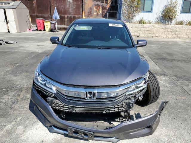 1HGCR2F71HA270591 - 2017 HONDA ACCORD EX GRAY photo 5