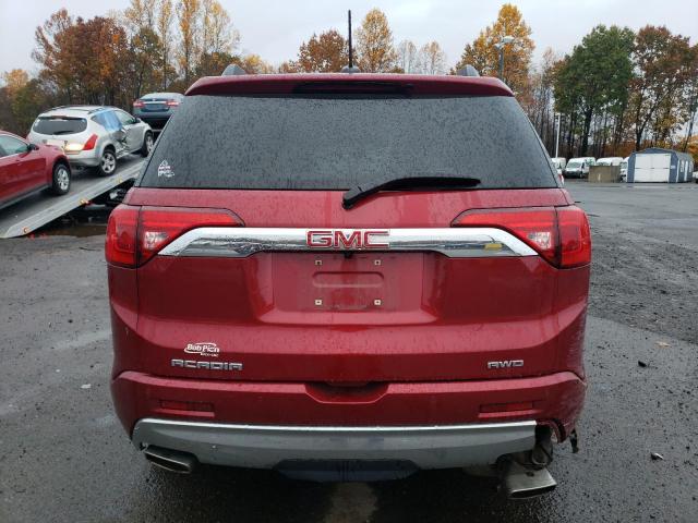 1GKKNXLS3KZ140174 - 2019 GMC ACADIA DENALI BURGUNDY photo 6