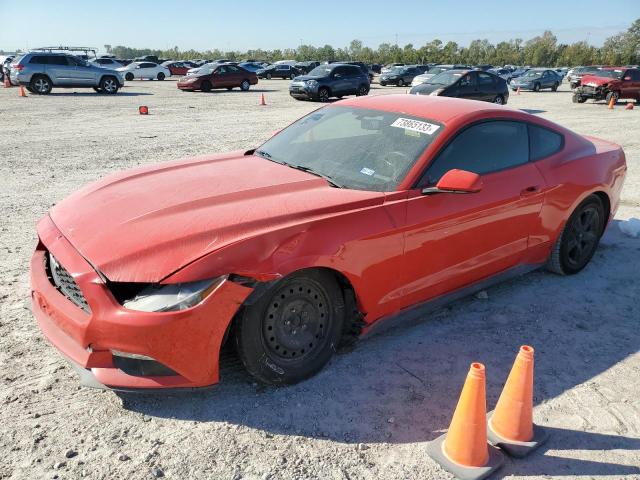 1FA6P8TH4F5388616 - 2015 FORD MUSTANG RED photo 1
