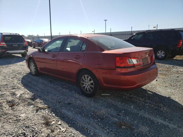 4A3AB36F29E033364 - 2009 MITSUBISHI GALANT ES ORANGE photo 2