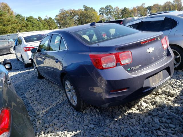 1G11C5SL2FF343892 - 2015 CHEVROLET MALIBU 1LT 蓝色 照片 2