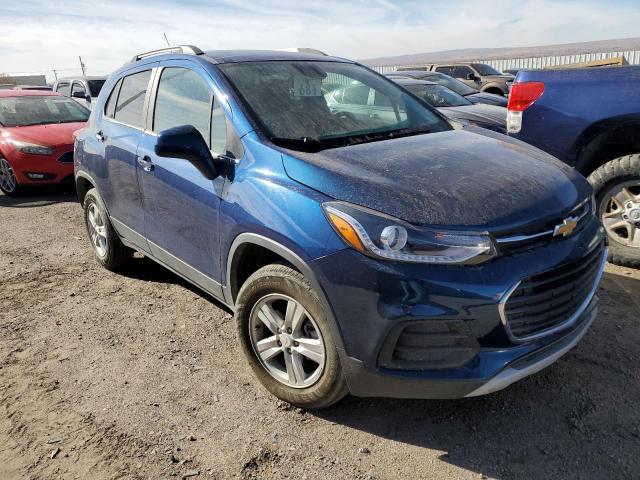 3GNCJPSB3LL128233 - 2020 CHEVROLET TRAX 1LT BLUE photo 4