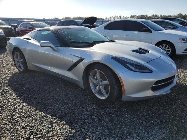 1G1YB2D79F5114583 - 2015 CHEVROLET CORVETTE STINGRAY 1LT SILVER photo 4