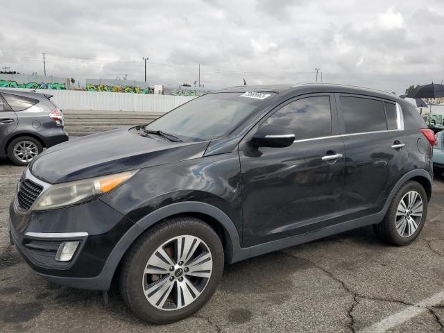 KNDPC3AC1F7720407 - 2015 KIA SPORTAGE EX BLACK photo 1