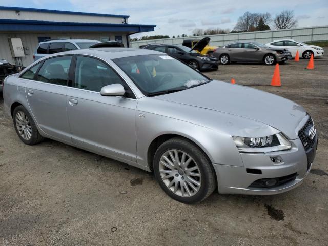 WAUDH74FX8N010659 - 2008 AUDI A6 3.2 QUATTRO SILVER photo 4