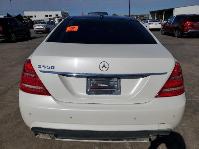 WDDNG7DB4DA523596 - 2013 MERCEDES-BENZ S 550 WHITE photo 6