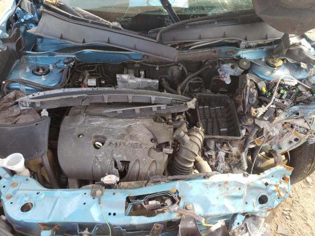 4A4AP3AU3DE023342 - 2013 MITSUBISHI OUTLANDER ES BLUE photo 12