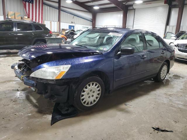 1HGCM56117A027745 - 2007 HONDA ACCORD VALUE BLUE photo 1