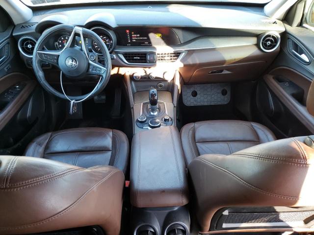 ZASFAKBN8J7B67296 - 2018 ALFA ROMEO STELVIO TI GRAY photo 8