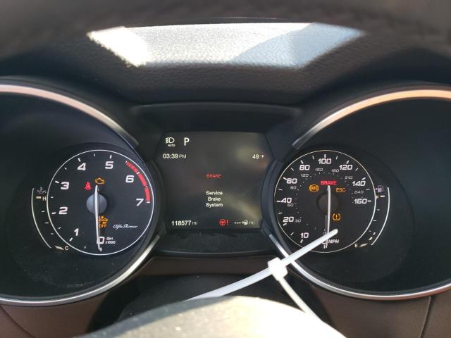 ZASFAKBN8J7B67296 - 2018 ALFA ROMEO STELVIO TI GRAY photo 9