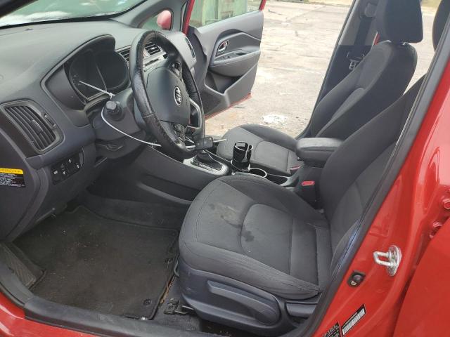 KNADN5A37D6161468 - 2013 KIA RIO EX RED photo 7