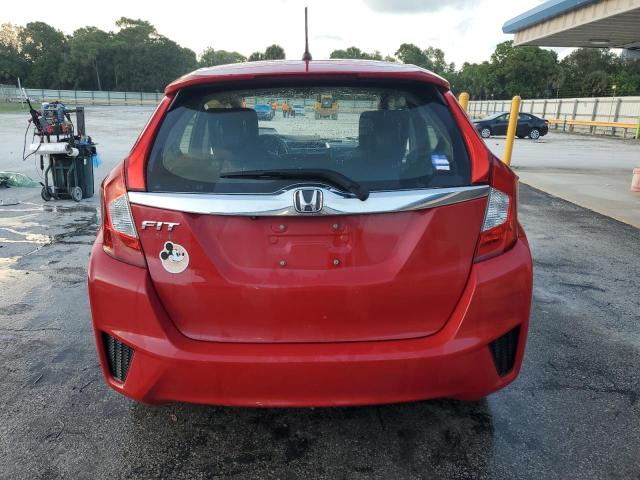 JHMGK5H79GX037054 - 2016 HONDA FIT EX RED photo 6