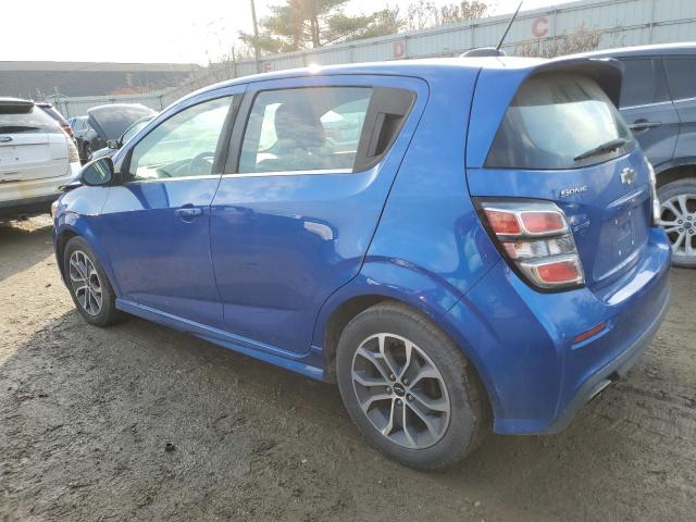 1G1JD6SB5L4101874 - 2020 CHEVROLET SONIC LT BLUE photo 2