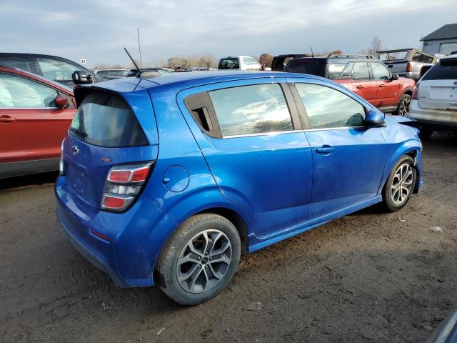 1G1JD6SB5L4101874 - 2020 CHEVROLET SONIC LT BLUE photo 3