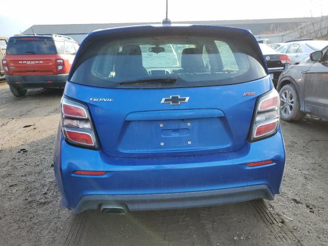 1G1JD6SB5L4101874 - 2020 CHEVROLET SONIC LT BLUE photo 6