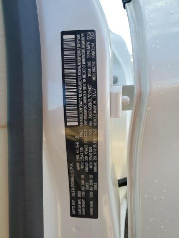 ZASPAKBN2L7C95427 - 2020 ALFA ROMEO STELVIO TI WHITE photo 14