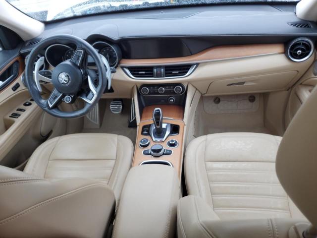 ZASPAKBN2L7C95427 - 2020 ALFA ROMEO STELVIO TI WHITE photo 8