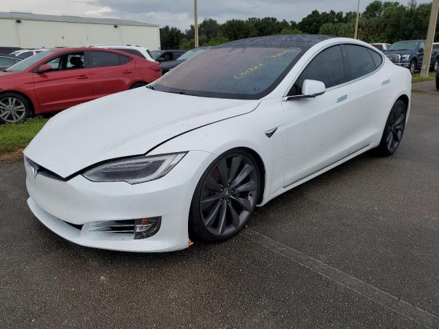 5YJSA1E17HF190874 - 2017 TESLA MODEL S WHITE photo 1