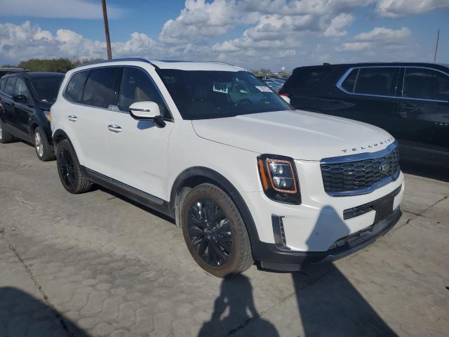 5XYP54HC6LG043911 - 2020 KIA TELLURIDE SX WHITE photo 4