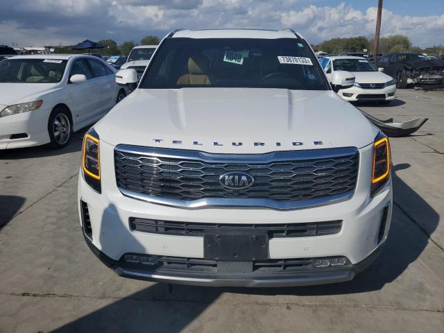 5XYP54HC6LG043911 - 2020 KIA TELLURIDE SX WHITE photo 5