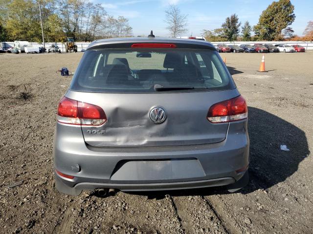 WVWDB7AJ5CW009189 - 2012 VOLKSWAGEN GOLF GRAY photo 6