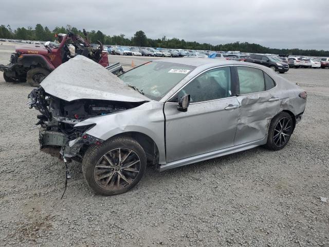 4T1G11AK7PU100497 - 2023 TOYOTA CAMRY SE NIGHT SHADE SILVER photo 1