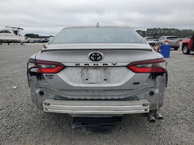 4T1G11AK7PU100497 - 2023 TOYOTA CAMRY SE NIGHT SHADE SILVER photo 6