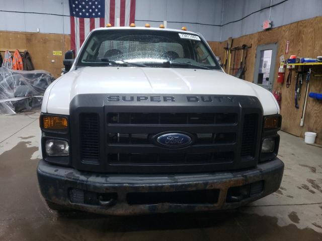 1FDSF34548ED26246 - 2008 FORD F350 SRW SUPER DUTY WHITE photo 5