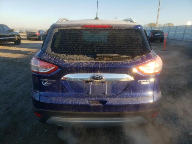 1FMCU9J92EUC67932 - 2014 FORD ESCAPE TITANIUM BLUE photo 6