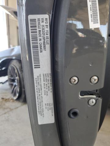 2C3CDZFJXPH669697 - 2023 DODGE CHALLENGER R/T SCAT PACK CHARCOAL photo 12