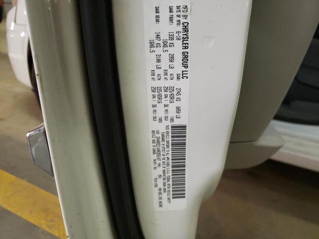 2A4RR5D14AR359107 - 2010 CHRYSLER TOWN & COU TOURING WHITE photo 13