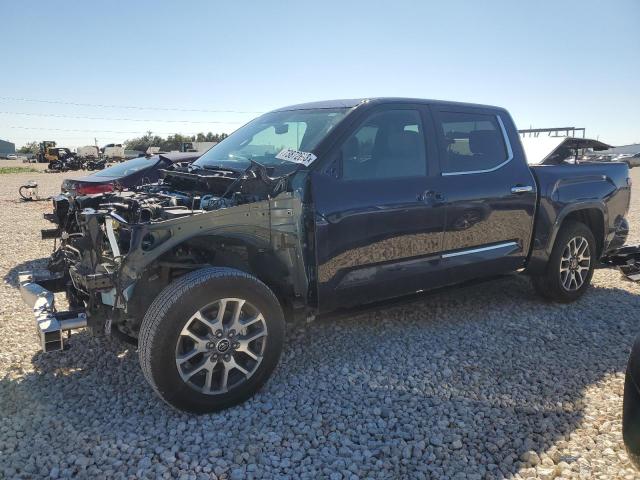 5TFMA5AB4NX007124 - 2022 TOYOTA TUNDRA CREWMAX PLATINUM Blau Foto 1