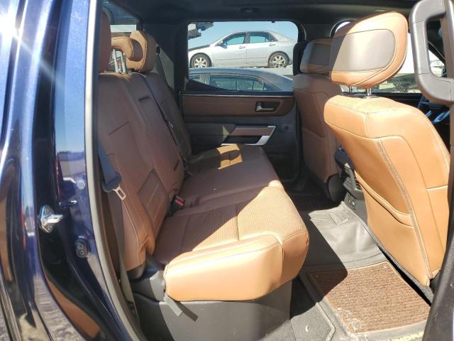 5TFMA5AB4NX007124 - 2022 TOYOTA TUNDRA CREWMAX PLATINUM Blau Foto 10