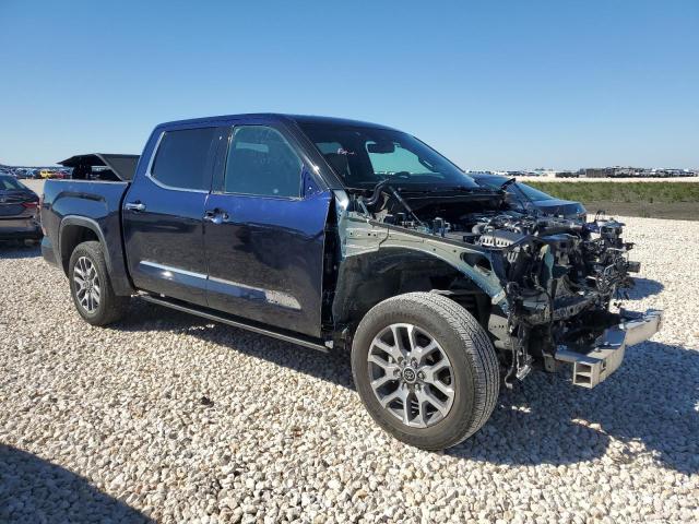 5TFMA5AB4NX007124 - 2022 TOYOTA TUNDRA CREWMAX PLATINUM Blau Foto 4