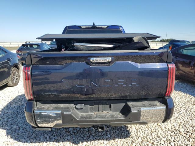 5TFMA5AB4NX007124 - 2022 TOYOTA TUNDRA CREWMAX PLATINUM Blau Foto 6