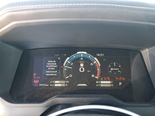 5TFMA5AB4NX007124 - 2022 TOYOTA TUNDRA CREWMAX PLATINUM Blau Foto 9