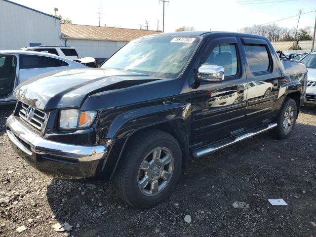 2HJYK16287H511033 - 2007 HONDA RIDGELINE RT BLACK photo 1