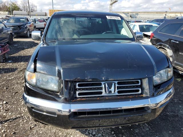 2HJYK16287H511033 - 2007 HONDA RIDGELINE RT BLACK photo 5