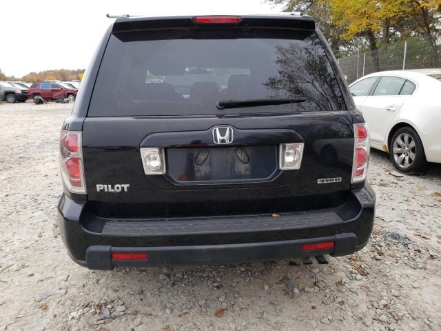 5FNYF18298B001318 - 2008 HONDA PILOT VP BLACK photo 6